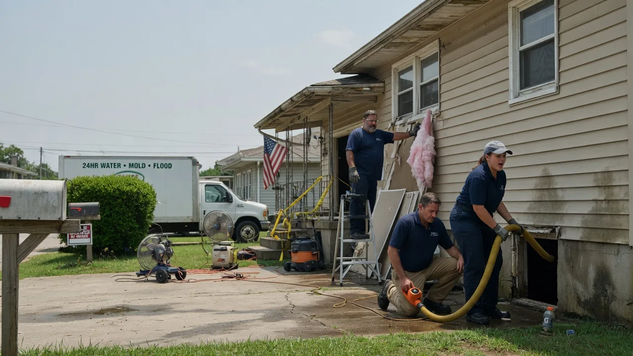 Water Damage Repair in Mount Carmel, IL near me